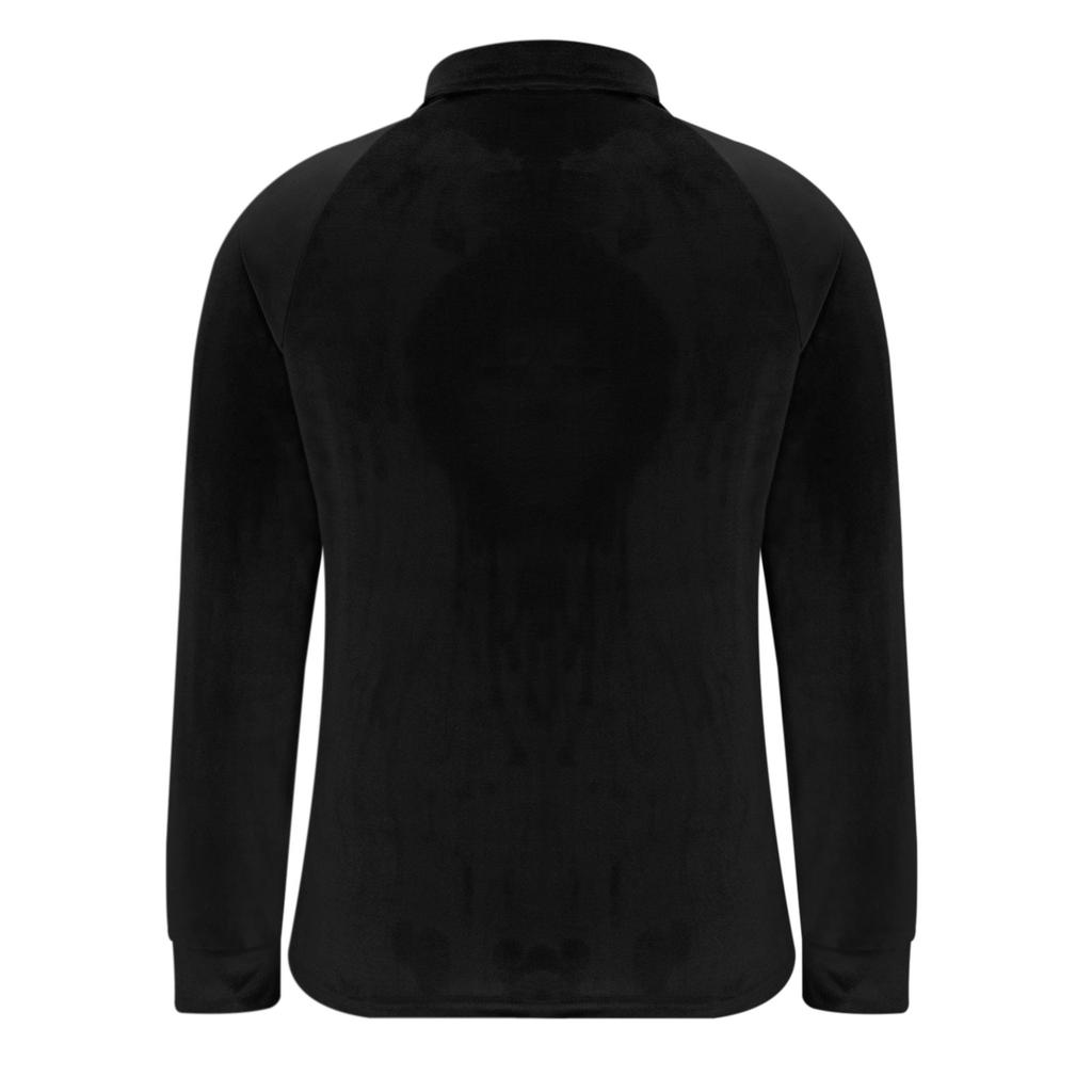 Women's Asymmetrical Long Sleeved Collar Shirt Top