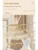 Cute Acrylic Crystal Clothes Hanger for Women's Seamless Clothing - Transparent with Gold Powder