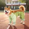 Hochelastische Hundebekleidung mit vier Beinen Atmungsaktiver Wasserdichter Hundeoverall Indoor