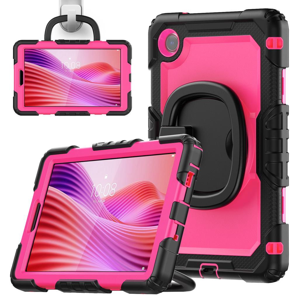 For Lenovo Tab K9 TB305FU Case Ring Kickstand PC+Silicone Shockproof Tablet Cover