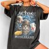 Lactose Intolerant Funny Cat Meme T-shirt, Comfort Colors Shirt, Stupid Gifts, Silly Cats Tee, Weird Tshirt, Cringey Tees, Unhinged Clothes