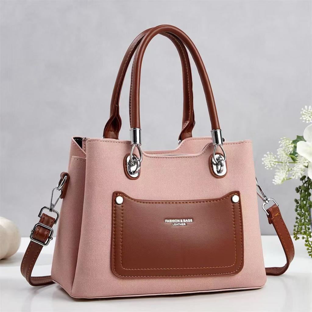 Borse a Tracolla da Donna Borsa Tote per Lavoro e Shopping Borse a Tracolla e Borse a Mano Borsa Tote in Ecopelle con Manico Superiore Borsa a Spalla da Donna