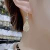 Waterdrop Earrings - Elegant and Fashionable Ear Studs with Luxurious Design.