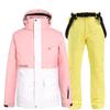 New Women's Ski Suit Winter Sports Breathable Warm Windproof Waterproof Skiing Snowboarding Jacket and Pants Men Ski Set Snowsuit