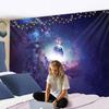 Milky Way Tapestry Space Interstellar Universe Moon Sun Earth Wall Tapestry Wall Decor Fabric Polyester Hanging Wall Tapestry