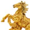 Resin Chinese 2026 Year of Horse Ornament Zodiac Blessing Souvenir Horse Figurine for Home Office Tabletop Decorations