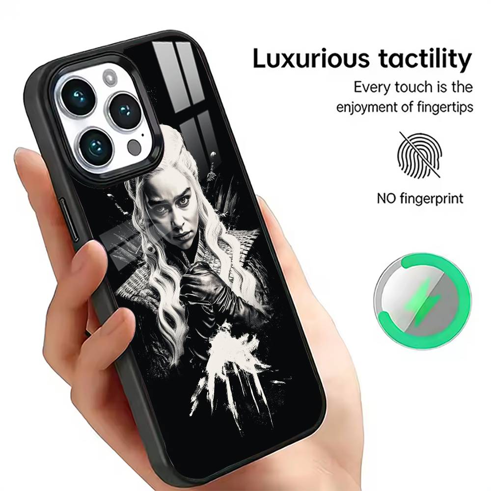 Game Of Thrones-Dragon Mother Thrones Phone Case For iPhone17,16,15,14,13,12,11 Plus,Pro Magnetic with Magsafe Wireless Charging iPhone17