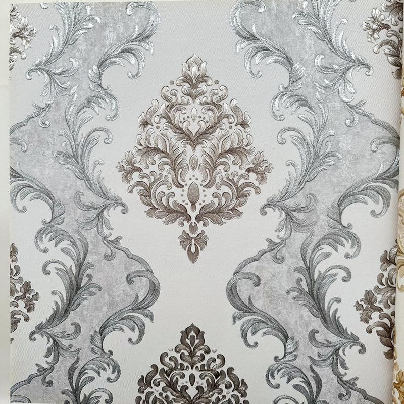 

Европейские 3D Стерео Большие Цветы Обои Гостиная Спальня Дамаск Обои Дворцовый Стиль 0. 53x9.5m