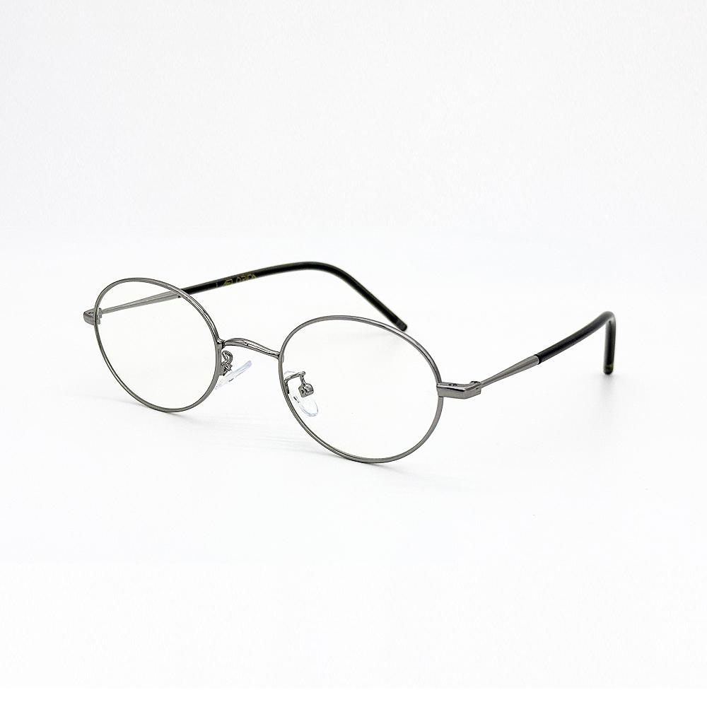 Lapeullolida Alt Silver Small Round Metal Glasses