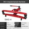 Electric Hydraulic Pipe Bending Machine for 1-4 inch Seamless, Galvanized, Steel & Split Pipes (Manual SWG)