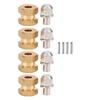 12mm 15mm 17mm Brass Combiner Accessory for SCX10 90046 90047 1 10 RC Crawler Car12mm