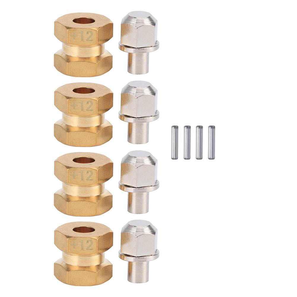 12mm 15mm 17mm Brass Combiner Accessory for SCX10 90046 90047 1 10 RC Crawler Car12mm