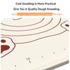 1PC Silicone Kneading Board Silicone Pastry Mat Non Stick Baking Mat Counter Mat Dough Rolling Mat Roll Up Kneading Pad