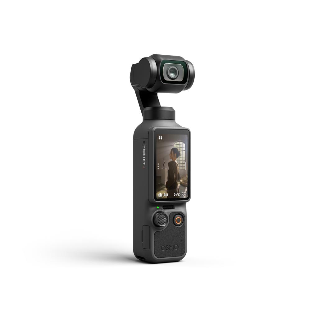 DJI Osmo Pocket 4 Pocket Gimbal Vlog Camera 1″ CMOS & 4K/240fps 3-Axis Stabilization 2× Lossless Zoom 2"Rotatable Screen Camera