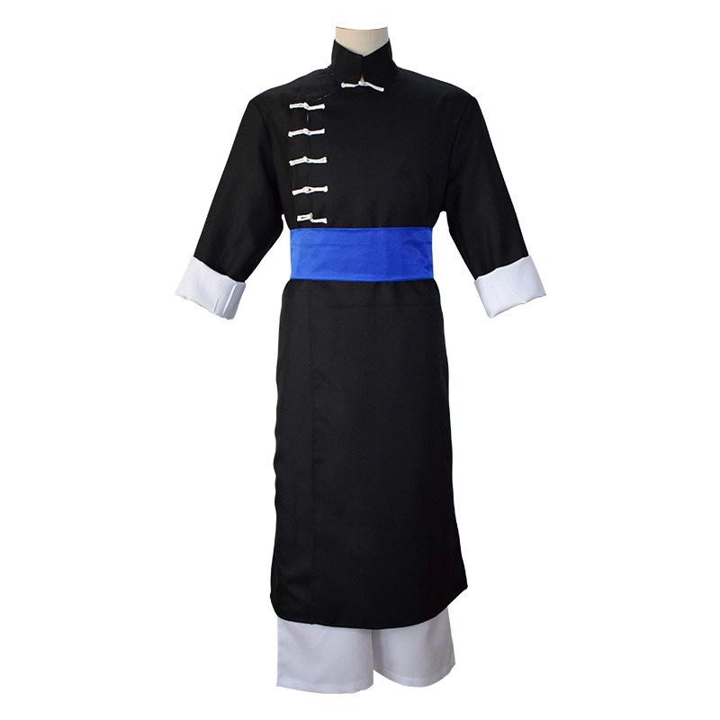 Anime Kamui Cosplay Gintama Cosplay Costumes Chinese Uniform Grey Cloak Kamui Halloween Carnival Comiket Costume For Adult