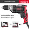 Delixi Handheld 220V Multi-Function Electric Drill and Screwdriver