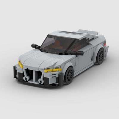 MOC M4 G82 Technical Supercar Race Car Classical City Building Blocks Vehicle Racing Model Bricks Toys Boys