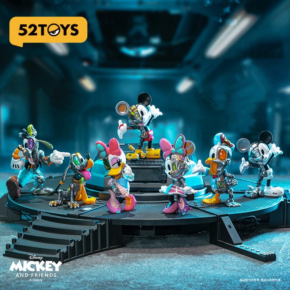

Disney Blindbox Mickey And Friends Cyborg Series 1box 6pcs