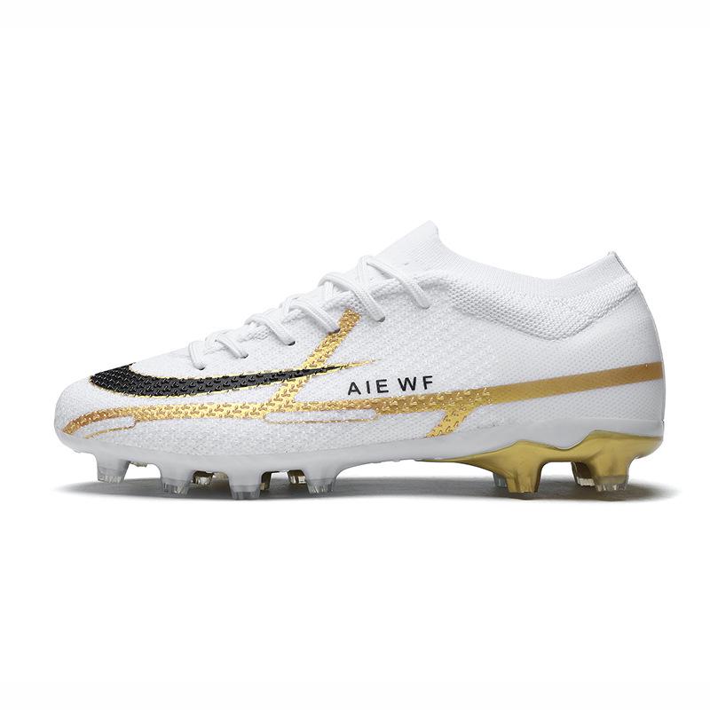 Assassin Soccer Shoes: Unisex Youth and Adult Long Spike Artificial Turf Training Shoes 43