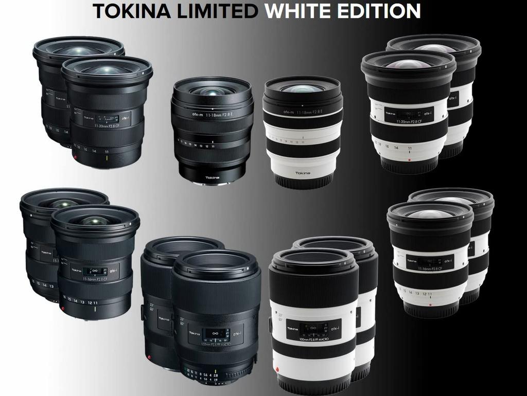 Tokina zoom lens WE E White Edition for Sony E format compatible 641323 wide-angle atx-m 11-18mm F2.8 APS-C