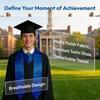 Satin Fabric Graduation Season Set University Graduation Set  Student Commencement Party