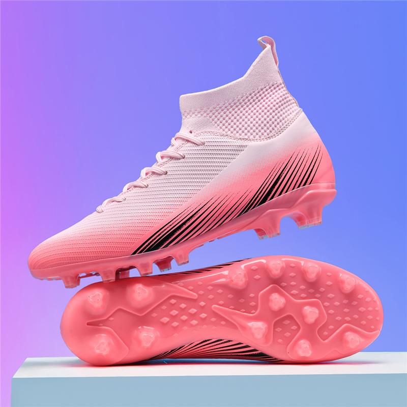 Men Football Shoes Indoor Fast Football Field Boots Training Non-Slip Soccer Shoes FG Comfortable Sneaker Professional Unisex
