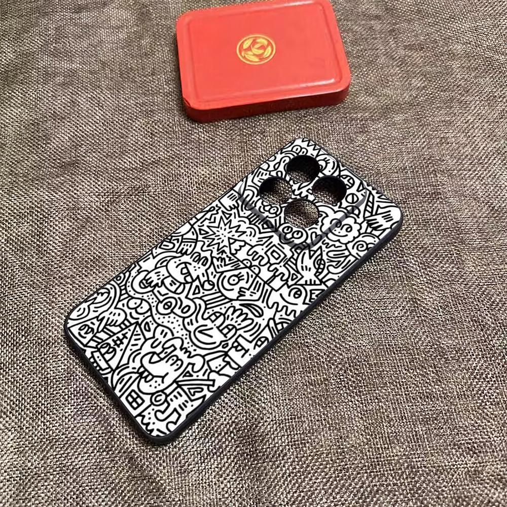 

Mr Doodle Artwork Phone Case Silicone Case For Xiaomi POCO X5 X5PRO 5G Soft Fundas Poco X5 Pro 5G Case Poco X4 GT