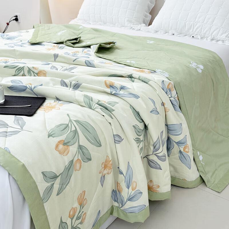 HONGDOU All-Cotton Printed Summer Quilt