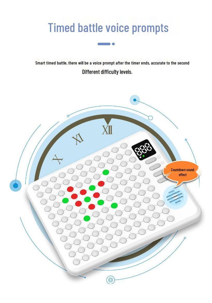 Multifunktionales Smart Go Weiqi Elektronisches Schachbrett: Lernspielzeug für Kinder und Schüler