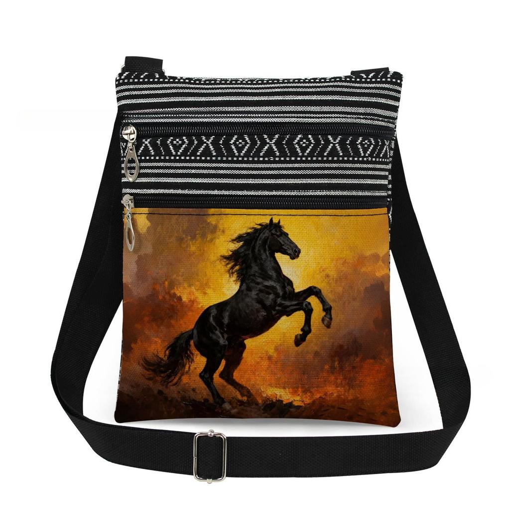 Women's Crossbody Bag Oil Painting Creative Shoulder Bag