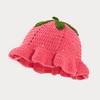 Women Knitted Hats New Cartoon Cute Handcrafted Animal Bucket Hats Autumn Winter 2025 Women's Warm Cold-proof Thicken Caps
