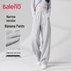 Baleno Women's Petite Loose-Fit Banana Sweatpants