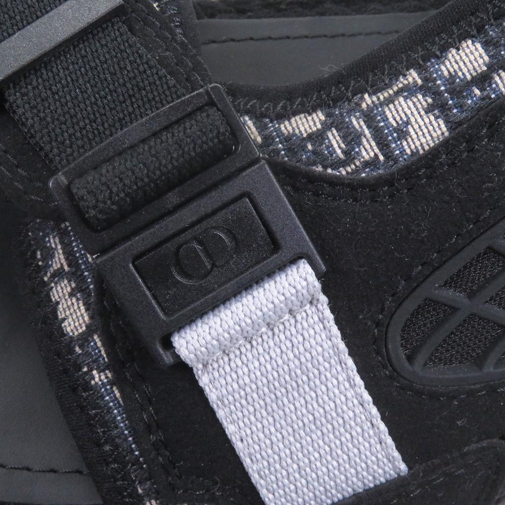 Vynikající DIOR Sandály Atlas Oblique Sportovní sandály černé pánské 44 Použité