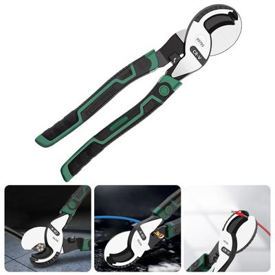 6/8/10inch Carbon Steel Cable Cutter Pliers Electrician Manual Wire Stripper For Household Appliance Repair Hand Tool