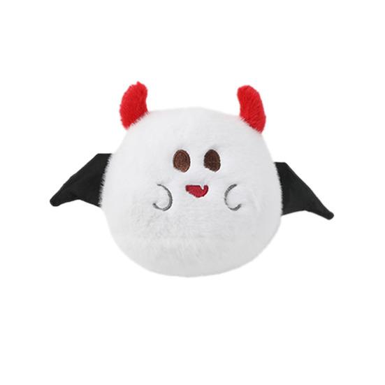 Dog Plush Toy Cute Cartoon Squeaky Chew Toy Interactive Stuffed Bat Spider Puppy Teething Toy for Small Medium Dogs Boredom Relief Teeth Cleaning