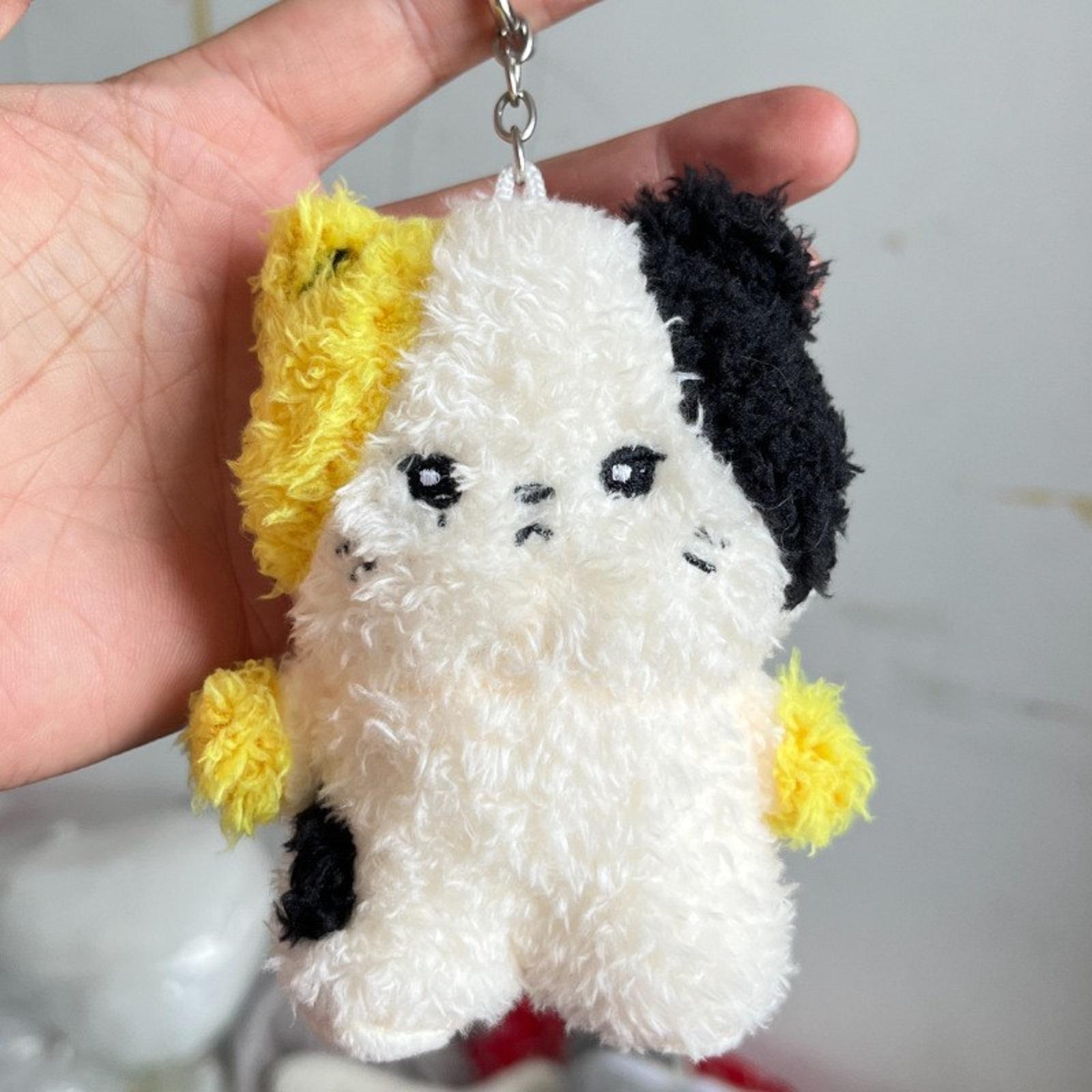 

Классические плюшевые подвески с персонажами, Подарки, Игрушки, Плюшевые украшения, 1 шт., Плюшевый брелок, Милая подвеска для рюкзака, Подарок для пары One Size