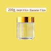 High-Quality Frosted Glass Eye Cream Jar, 200g - Light-Blocking, Sealed and Travel-Friendly