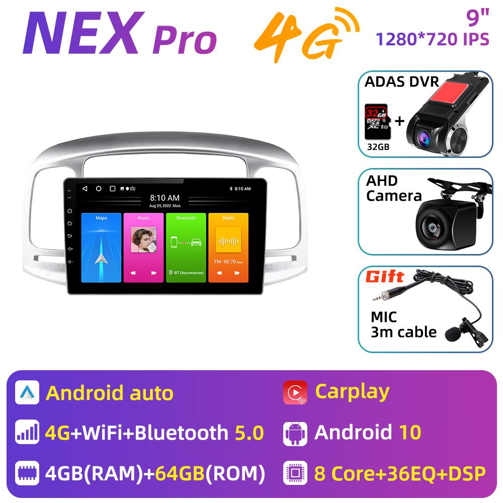 For Hyundai Accent 2006-2011 Screen 2 Din Android Radio Car Multimedia Player  Stereo GPS Navigation  Unit  Autoradio Carplay