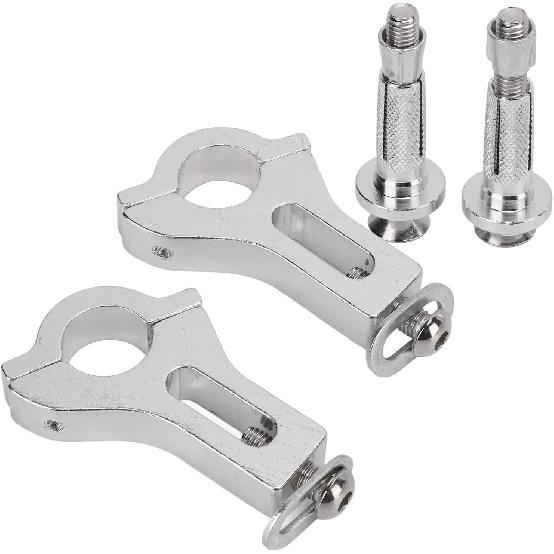 EVGATSAUTO Handguard Clamp, Handguard Clamp Metal 22mm Universal Motorcycle Hand Guard Mount Kit Motorbike Component for Motocross