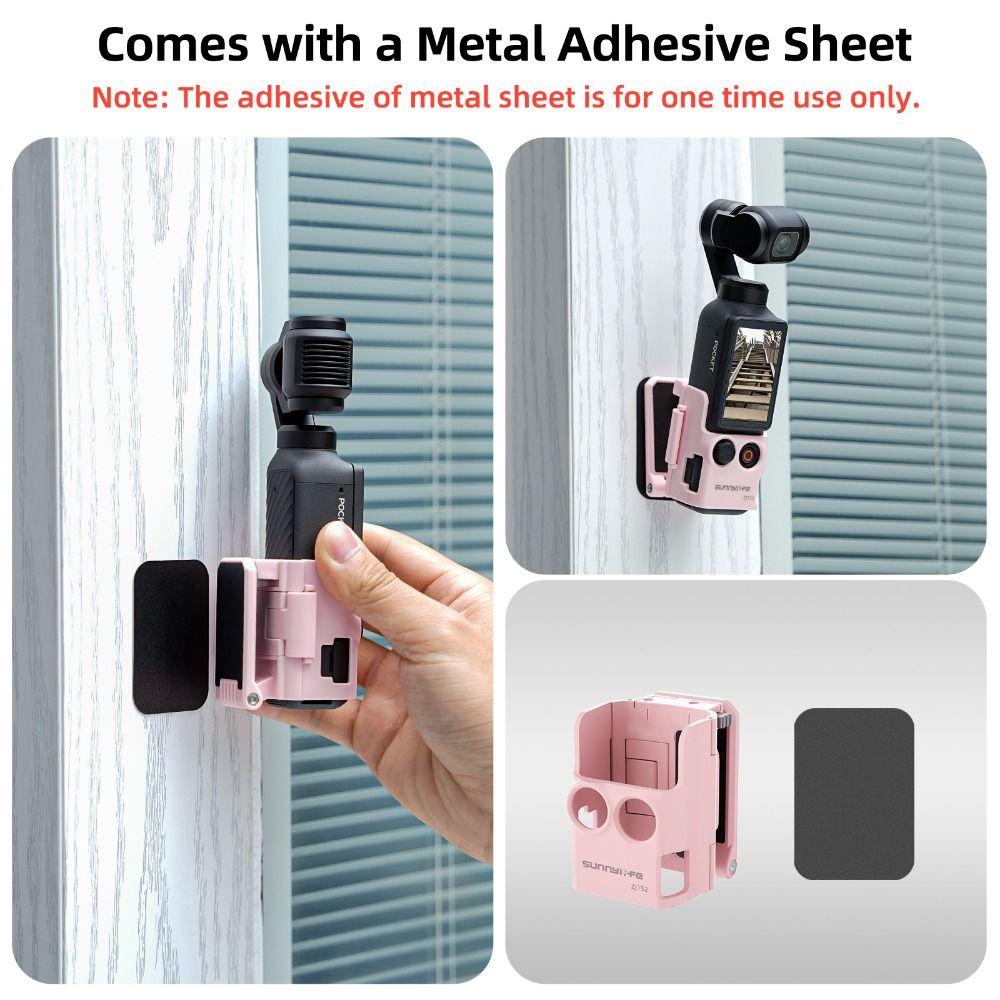 Multifunctional Magnetic Mount Foldable Portable Desktop Base Bracket Durable Adjustable for DJI Osmo Pocket 4