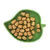 2pcs Leaf Shape Reptile Feeder Food Water Bowl For Turtle Lizards Hamsters Snakes Tortoise Gecko Small Pets Feeder Pet Supplies