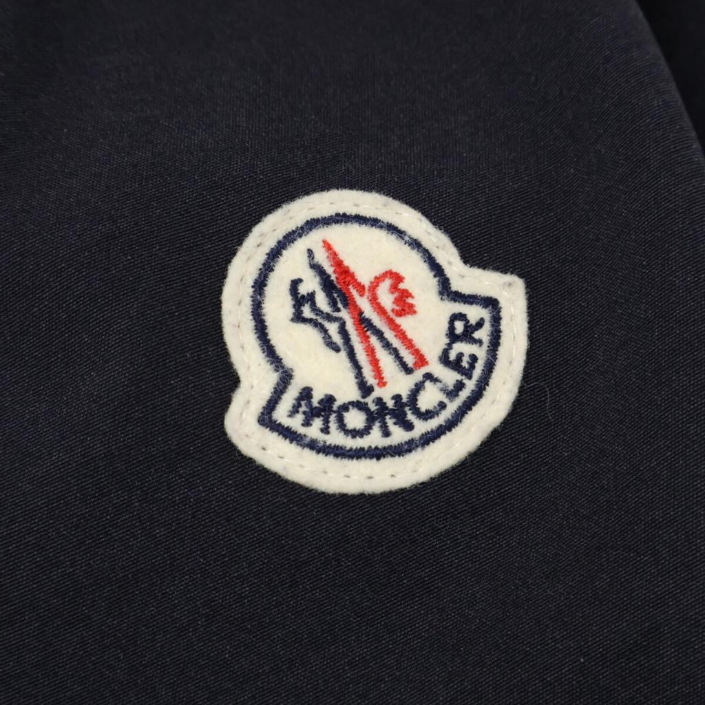 Moncler DIMITRA Fur-trimmed Down Jacket Coat 00 NavyUsed