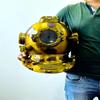 Commando Diving Helmet  Nautical  Golden Finish Deep Sea Divers Helmet  Nautical Marine Decor   Best Gift Item