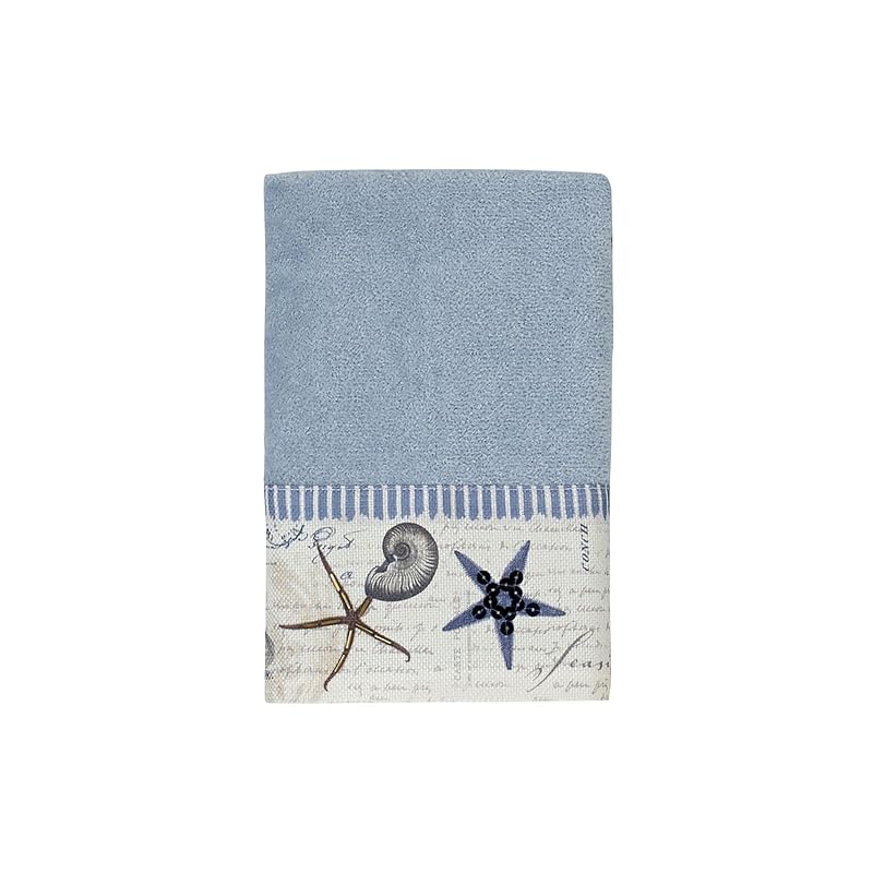 Avanti Linens - Hand Towel, Soft & Absorbent Cotton Towel (Antigua Collection) синий
