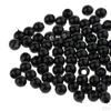100pcs Plastic Teddy Bear Soft Toy Black, 10mm