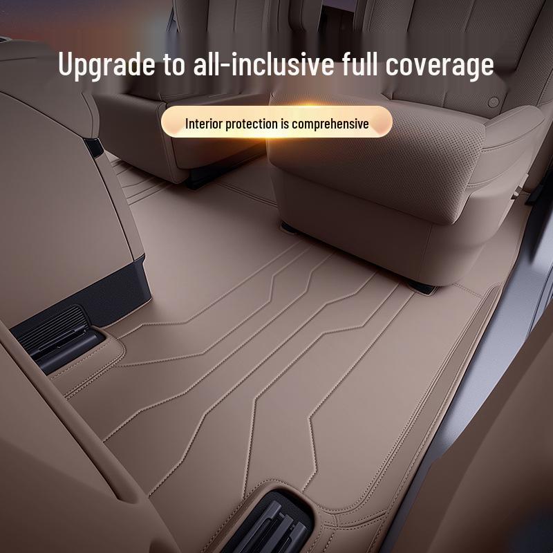 Zhiji LS9 Full-Coverage Interior Kit: Trunk Mats & Accessories