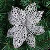 Decor Wedding Party Glitter Hollow Xmas Tree Decorations Flowers Christmas