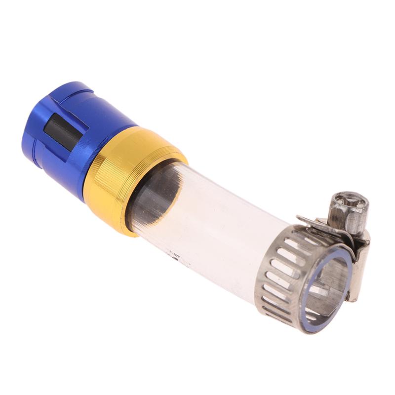 

Головка дренажной трубки воздушного фильтра мотоцикла из сплава с ЧПУ для универсальных аксессуаров для мотоциклов Click150 Click Alloy Plug синий