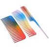 3PCS Hair Comb Set Hair Dressing Electroplate Styling for Household Hair Salon Barber