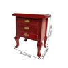1/12 Scale Miniature Wooden Nightstand Vintage Cabriole Leg Design With Working Drawer For Dollhouses